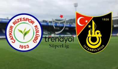 İstanbulspor Rizespor (2 Nisan) Canlı İzle! Trendyol Süper Lig Taraftarium24, Selçuk Sports HD, Twitter ve Justin TV Linki: 2024