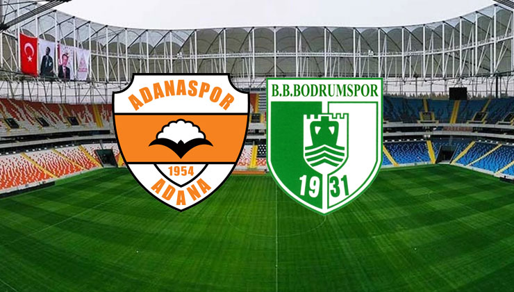 Adanaspor Bodrumspor CANLI İZLE Şifresiz, TRT Spor, EXXEN SPOR, TV8bucuk, Taraftarium, Taraftarium24, Justin TV yan izleme ekranı