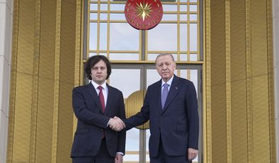Cumhurbaşkanı Erdoğan, Gürcistan Başbakanı Kobakhidze’yi Kabul Etti