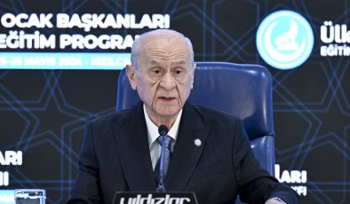 Bahçeli, Ülkü Ocakları Eğitim Programında Konuştu