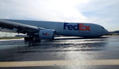 İstanbul Havalimanı’nda FEDEX Kargo Şirketine Ait Uçak Kaza Yaptı