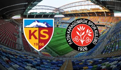 Kayserispor (KAY) Fatih Karagümrük Maçı Canlı İzle Bein Sports, Taraftarium24, Justin TV Canlı Maç İzleme Linki Burada