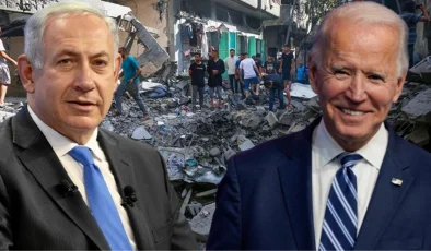 Biden ve Netanyahu’dan Skandal Açıklamalar! Gazze’deki Ölümler İçin…