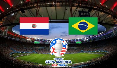 Paraguay Brezilya Copa America TV8bucuk, Taraftarium24, Şifresiz CANLI İZLE maç linki, online linki 28 HAZİRAN 2024