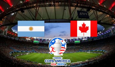 Arjantin Kanada TV8,5 EXXEN, Taraftarium24, Şifresiz CANLI İZLE maç linki, online linki 20 HAZİRAN 2024