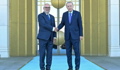 Cumhurbaşkanı Erdoğan, Estonya Cumhurbaşkanı Karis’le Görüştü
