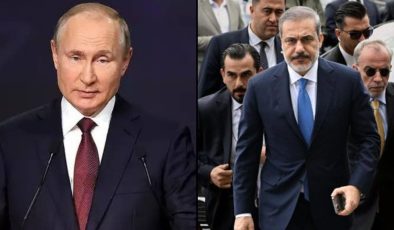 Putin, Dışişleri Bakanı Fidan’ı Kabul Edecek