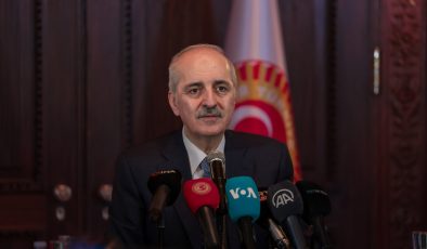 TBMM Başkanı Kurtulmuş, ABD’de Türk Gazetecilerle Bir Araya Geldi