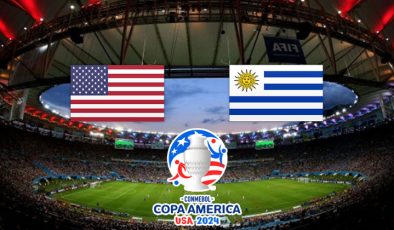 ABD Uruguay Copa America TV 8.5, Taraftarium24, Şifresiz CANLI İZLE maç linki, online linki 1 TEMMUZ 2024