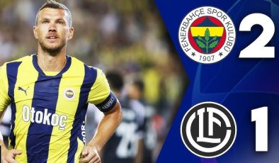 FB Galibiyetle Tur Atladı! Fenerbahçe Lugano: 2-1 (Geniş Maç Özeti, Sonucu, Golleri) UEFA Şampiyonlar Ligi