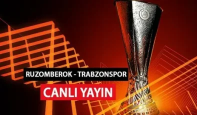 CANLI İZLE! Ruzomberok Trabzonspor maçı  A Spor donmadan şifresiz canlı maç izle 25 Temmuz 2024