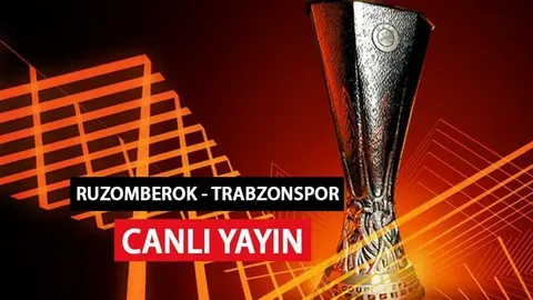 CANLI İZLE! Ruzomberok Trabzonspor maçı  A Spor donmadan şifresiz canlı maç izle 25 Temmuz 2024