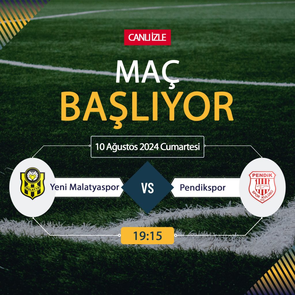 Yeni Malatyaspor Pendikspor maçını ŞİFRESİZ donmadan CANLI İZLE, beIN Sports CANLI YAYIN TV Yeni Malatyaspor maça çıkacak mı?