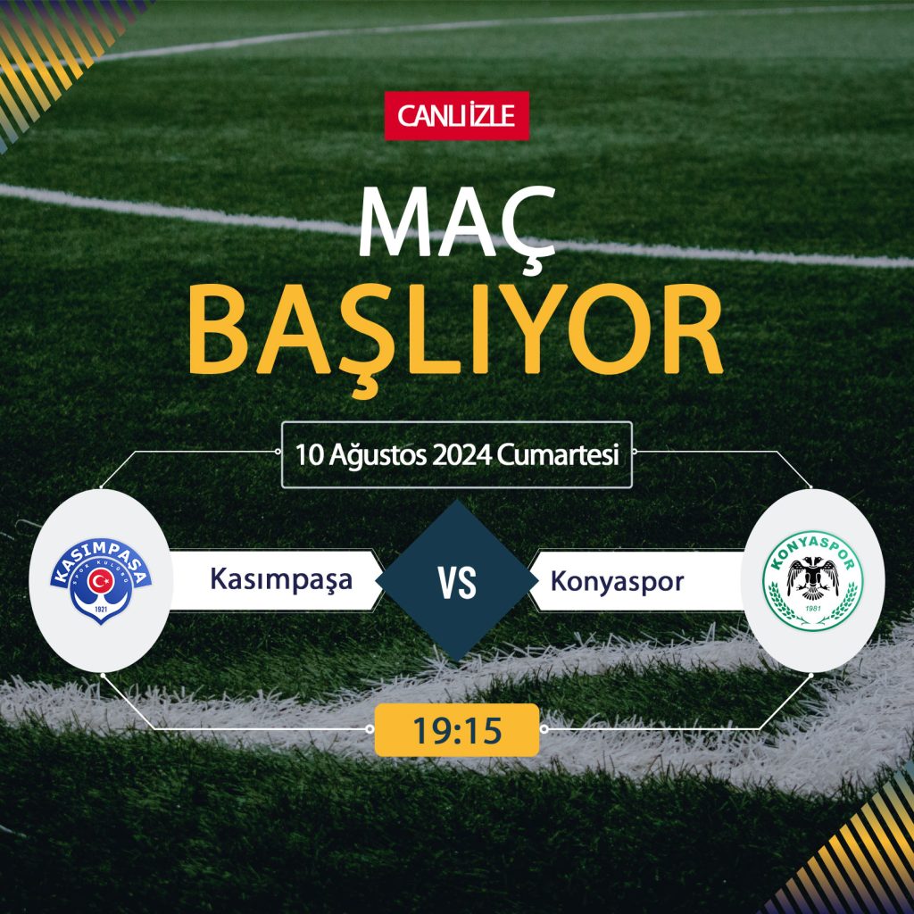 Kasımpaşa Konyaspor maçını ŞİFRESİZ donmadan CANLI İZLE, beIN Sports CANLI YAYIN TV Kasımpaşa Konyaspor