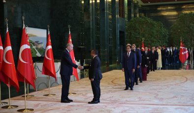 Erdoğan 30 Ağustos Zafer Bayramı Tebriklerini Kabul Etti