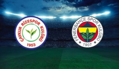 CANLI İZLE TV! Çaykur Rizespor – Fenerbahçe maçı beIN Sports 1 Donmadan Şifresiz canlı HD maç izle 25 Ağustos 2024