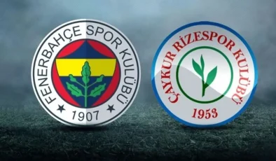 Rizespor – Fenerbahçe Maçı Canlı İzle Şifresiz Taraftarium24, Justin TV, beIN Sports, TV8 buçuk Canlı Maç İzle Linki 25 Ağustos 2024