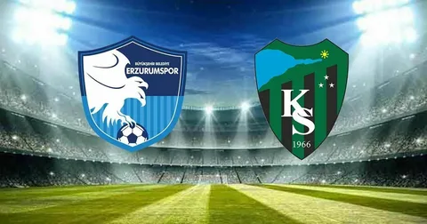 CANLI YAYIN Kocaelispor – Erzurumspor | TRT SPOR CANLI İZLE Kocaelispor – Erzurumspor