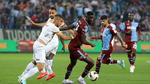 Trabzonspor-Kayserispor Maçı Öncesi Son Durum