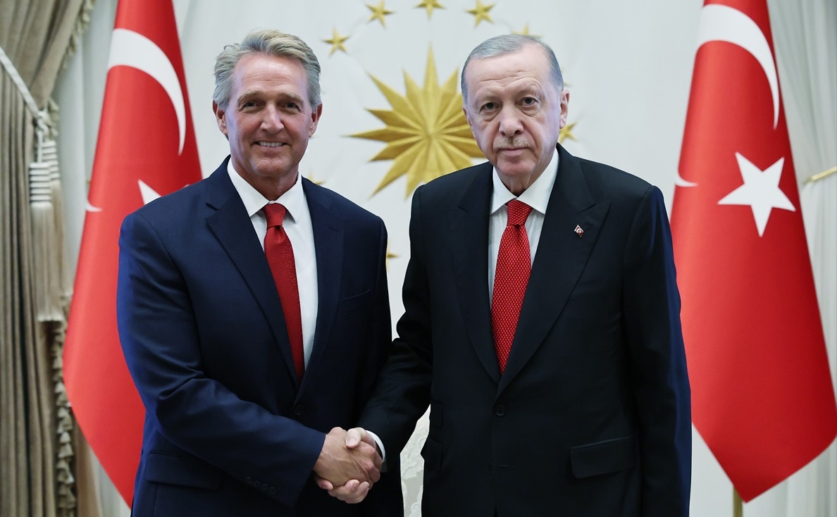 Cumhurbaşkanı Erdoğan, ABD Büyükelçisi Flake’i Kabul Etti