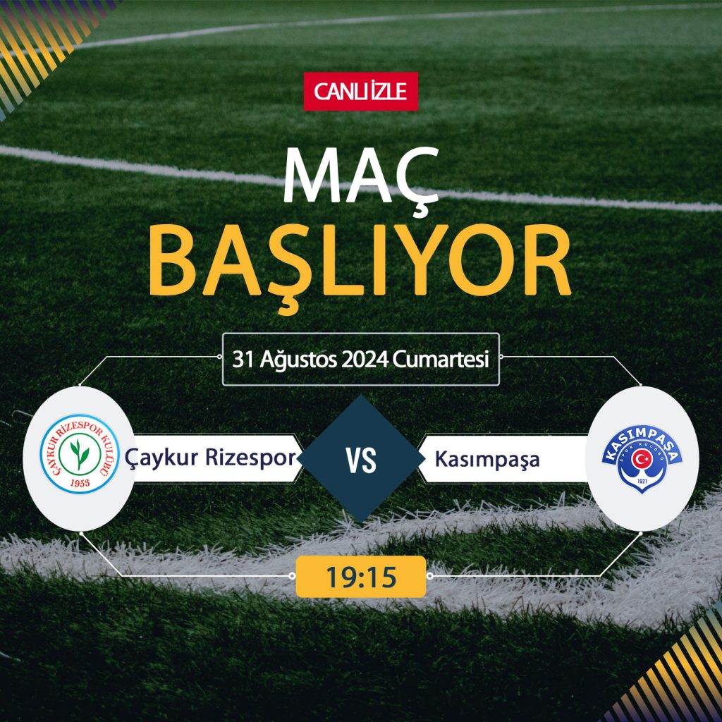 Çaykur Rizespor Kasımpaşa maçı