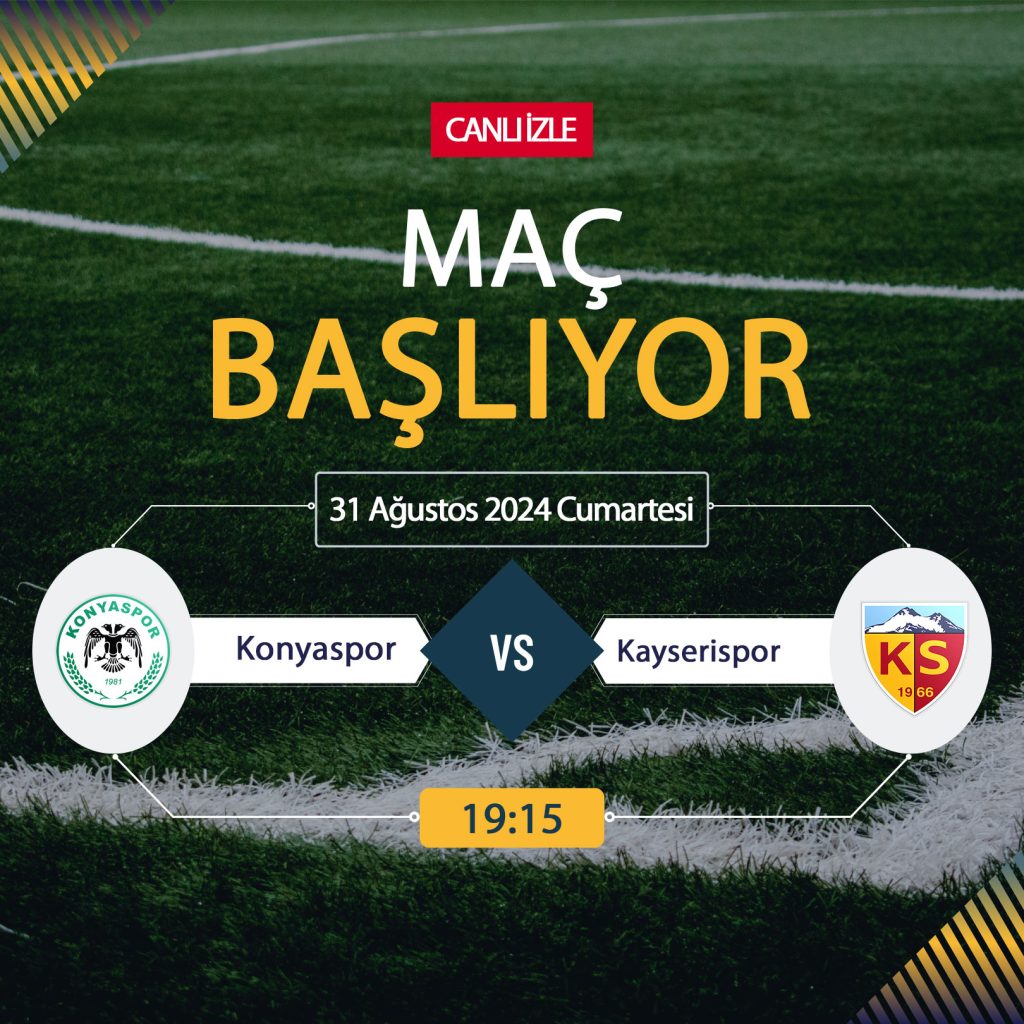 Konyaspor Kayserispor maçı