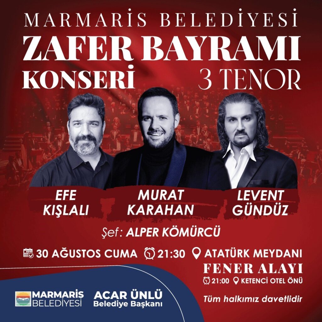 3 Tenor Konseri ile Unutulmaz Bir Akşam