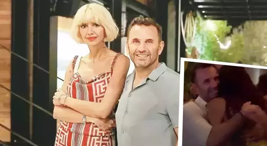 Hadise ile Anılmıştı! Okan Buruk, Eski Eşi Nihan Akkuş ile Sarmaş Dolaş Kutlama Yaptı