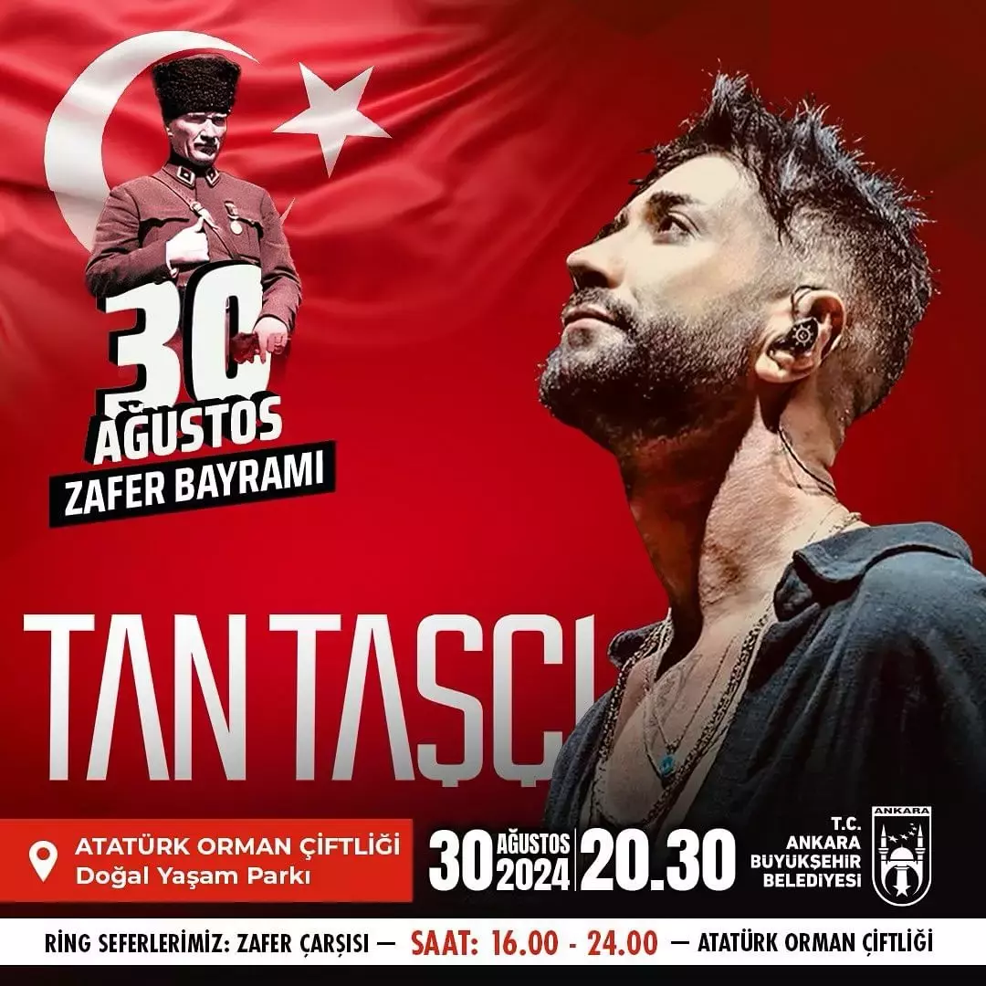 Ankara 30 Ağustos Konser Takvimi