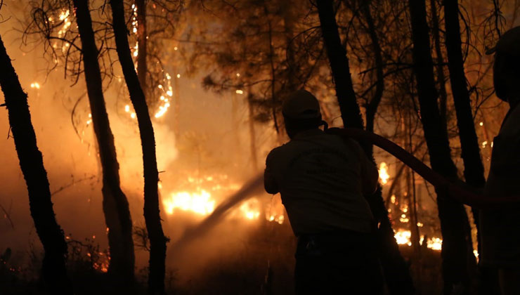 Muğla'daki yangını çıkardığı iddiasıyla 2 kişi yakalandı