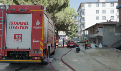 Maltepe’de Korkutan Yangın