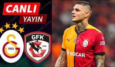 CANLI HD İZLE GS Gaziantep Maçı Beın sports ,Taraftarium24, İdman TV, Justin TV, Selçuk Sports  Canlı Maç İzle Şifresiz Kanaldan İzle (17 Eylül 2024)