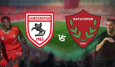 Hatayspor Samsunspor maçı CANLI nereden izlenir, şifresiz kanal Taraftarium, İdman TV, Taraftarium24, Justin TV, İdman TV, Taraftarium24, Justin TV Hatayspor Samsunspor canlı yayın İZle