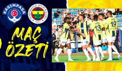 Kasımpaşa 0-2 Fenerbahçe Geniş Maç Özeti: Fenerbahçe Liderliği Ele Geçirdi