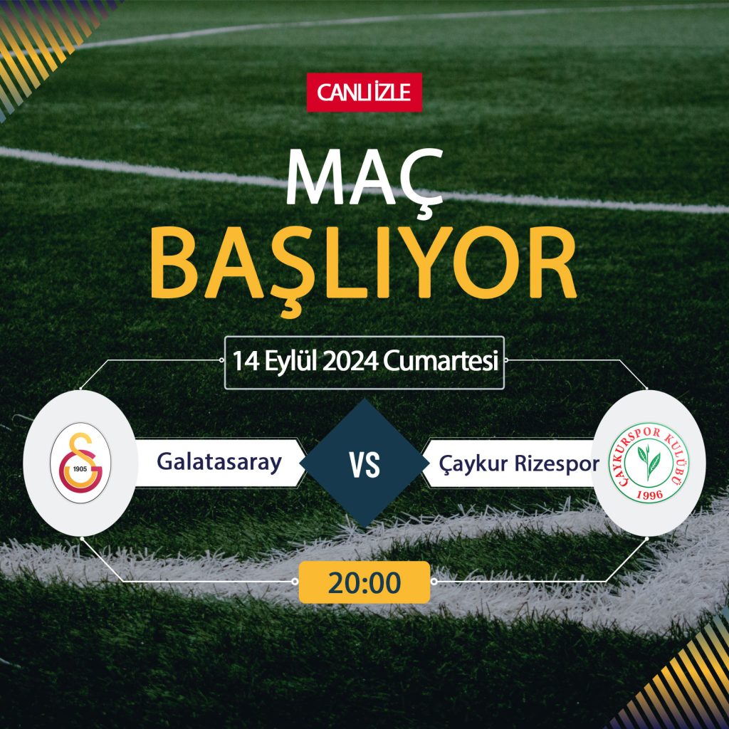 Galatasaray Çaykur Rizespor maçı