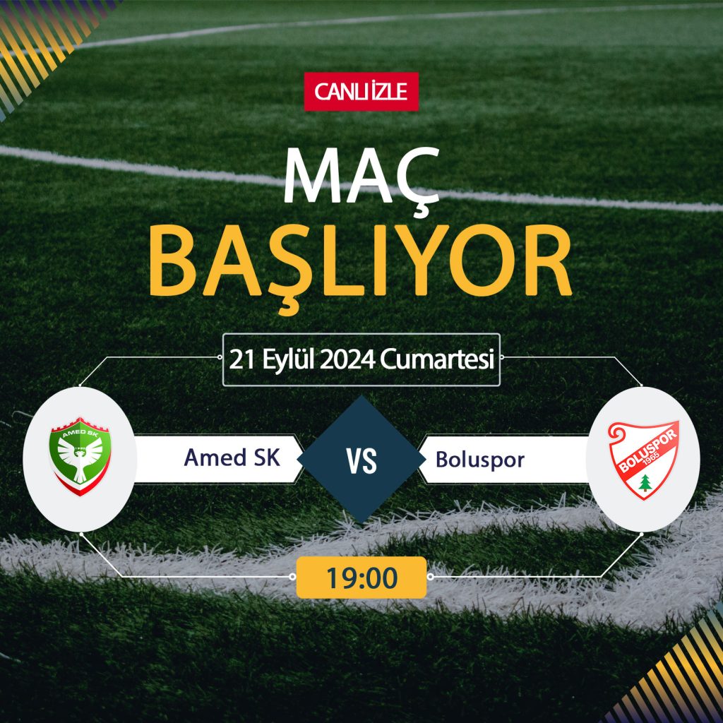 Amed SK Boluspor Bein Sports MAX Şifresiz CANLI İZLE