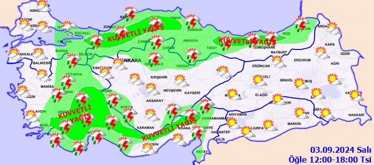 meteoroloji sağanak