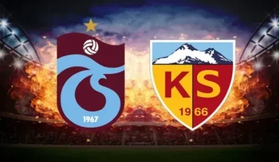 Trabzonspor – Kayserispor: 2-2 (Geniş Maç Özeti-Maçın Golleri)