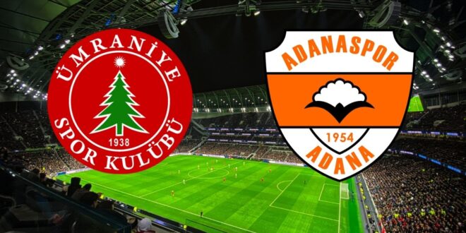 Ümraniyespor-Adanaspor CANLI ŞİFRESİZ MAÇ İZLE Türkiye Futbol Federasyonu 22 Eylül 2024