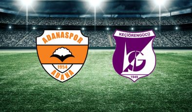 Adanaspor Keçiörengücü Bein Sports, Taraftarium24, Şifresiz CANLI İZLE maç linki, online linki 16 EYLÜL 2024