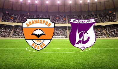 CANLI İZLE! Adanaspor Keçiörengücü maçı TRT Spor donmadan şifresiz canlı maç izle 16 EYLÜL 2024