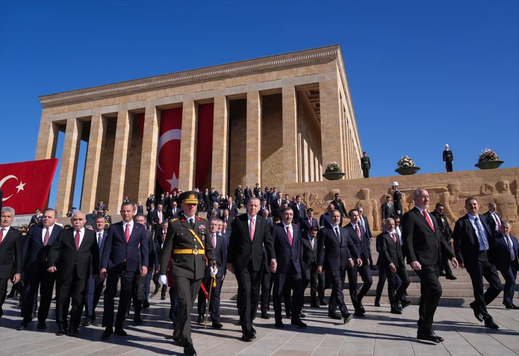 cumhuriyet anıtkabir erdoğan 3