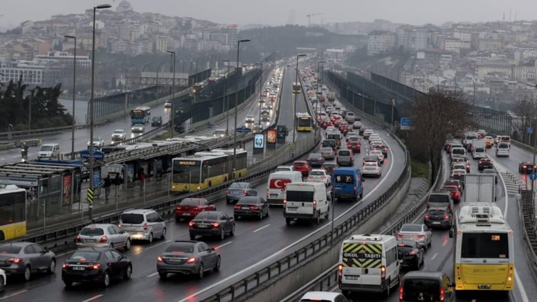 istanbul sağanak trafik 2