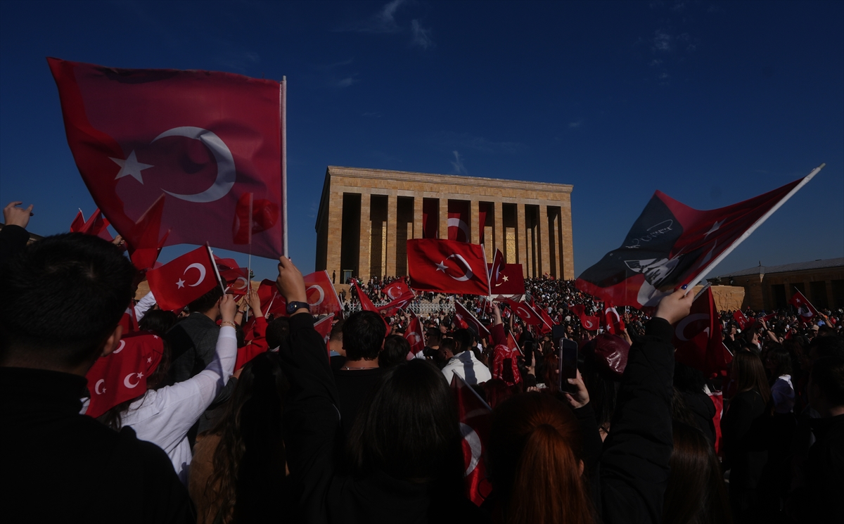 29 Ekim’de Anıtkabir’i 745 Bin Kişi Ziyaret Etti