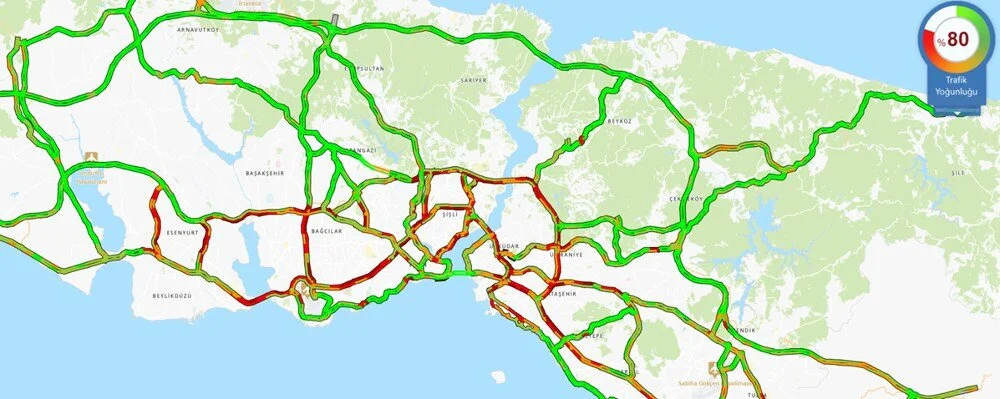 istanbul trafik 80