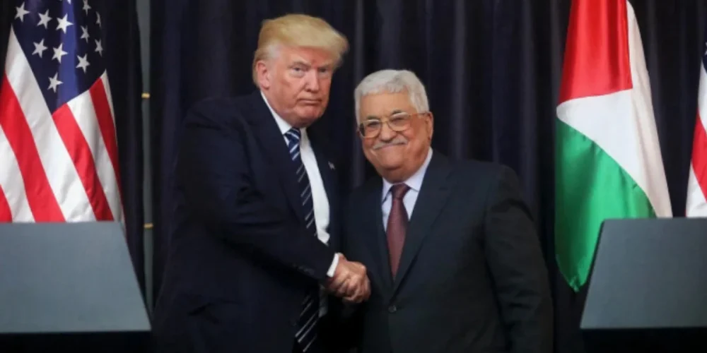 trump abbas