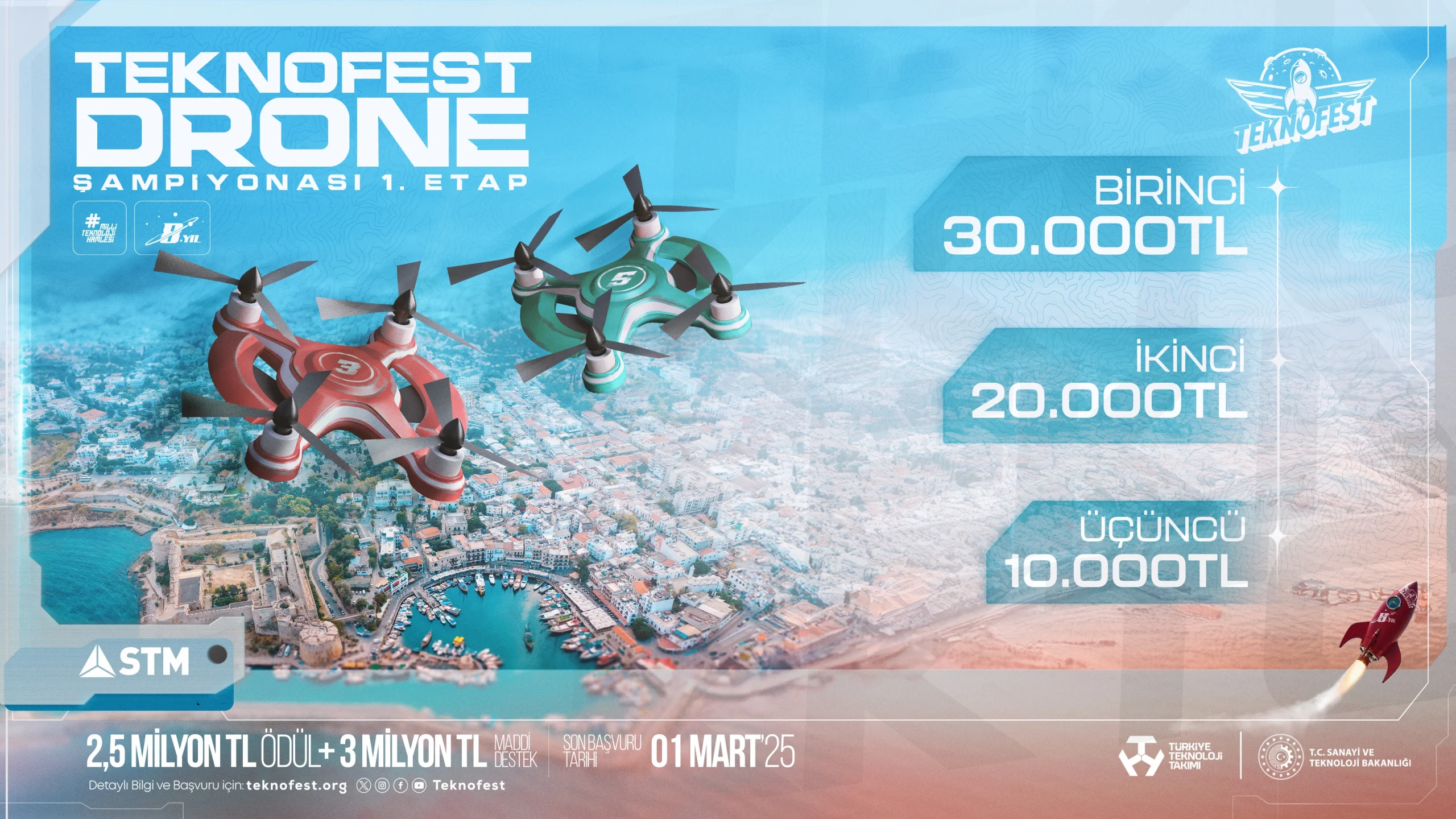 TEKNOFEST Drone Şampiyonası Heyecanı KKTC’de Yaşanacak