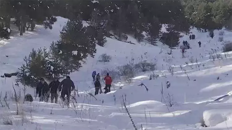 erzurum palandöken çığ düştü son dakika