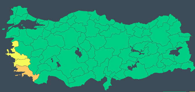 meteoroloji sarı turuncu